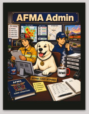 AFMA Administration Sticker