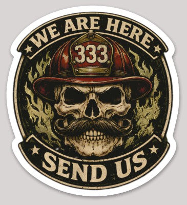 AFMA Fire Station 333 Sticker