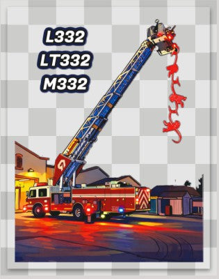 AFMA Fire Station 332 Sticker